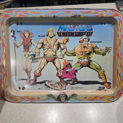 Vintage Masters of the Universe TV tray