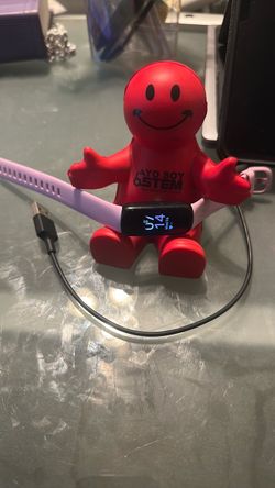 Fitbit Fitness Tracker with Lavender Band