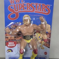 WWE LJN MATTEL SUPERSTARS HULK HOGAN 8" ACTION FIGURE 1980s RETRO | NEW
