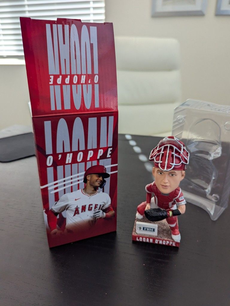 Logan O'Hoppe Angels Bobblehead