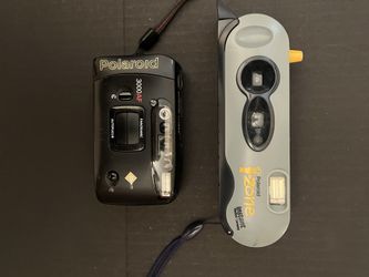 Polaroid I - Zone Instant Pocket Camera 2000 Vintage Polaroid 3000 AF 35mm Film