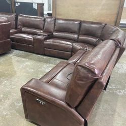 Electronic Sectional Recliner