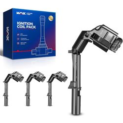 KAX UF778 Ignition Coil Pack Set of 4 Compatible with Benz GLA-2020 CLA45 AMG 2014-2020 GLA45 AMG 2015-2019  Brand KAX Item dimensions L x W x