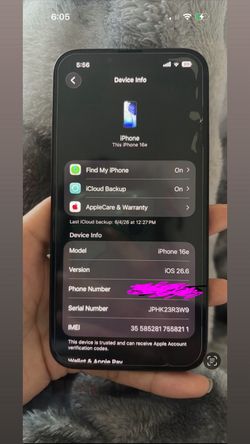 iPhone 16 e