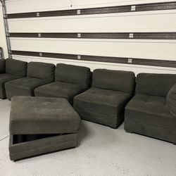 Thomasville 6 Piece Sectional Couch