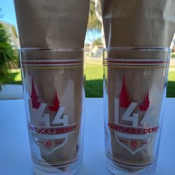 Kentucky Derby Churchill Downs May 5 2018 Liquor glasses(2)