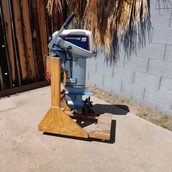 Outboard motor stand

