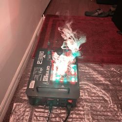 chauvet dj geyser rgb fog machine firm on price 