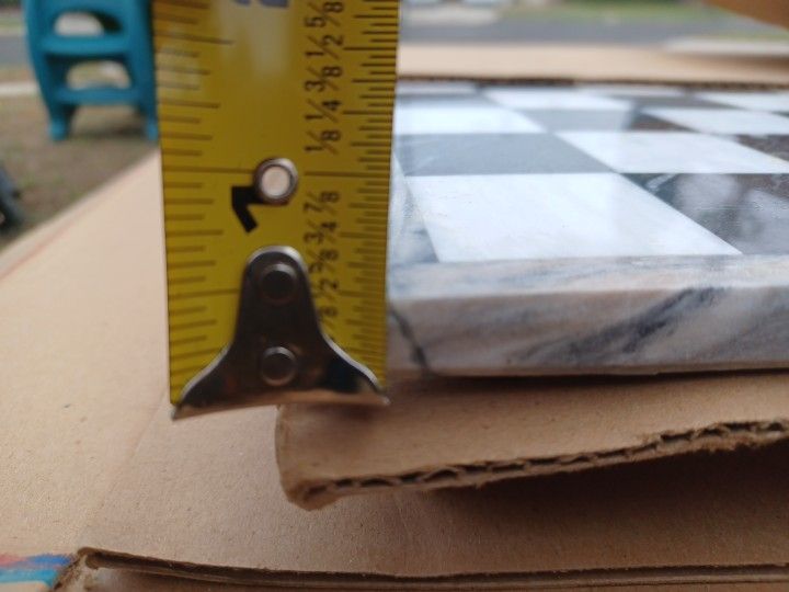 Marble Black&White Chess Set $80.00