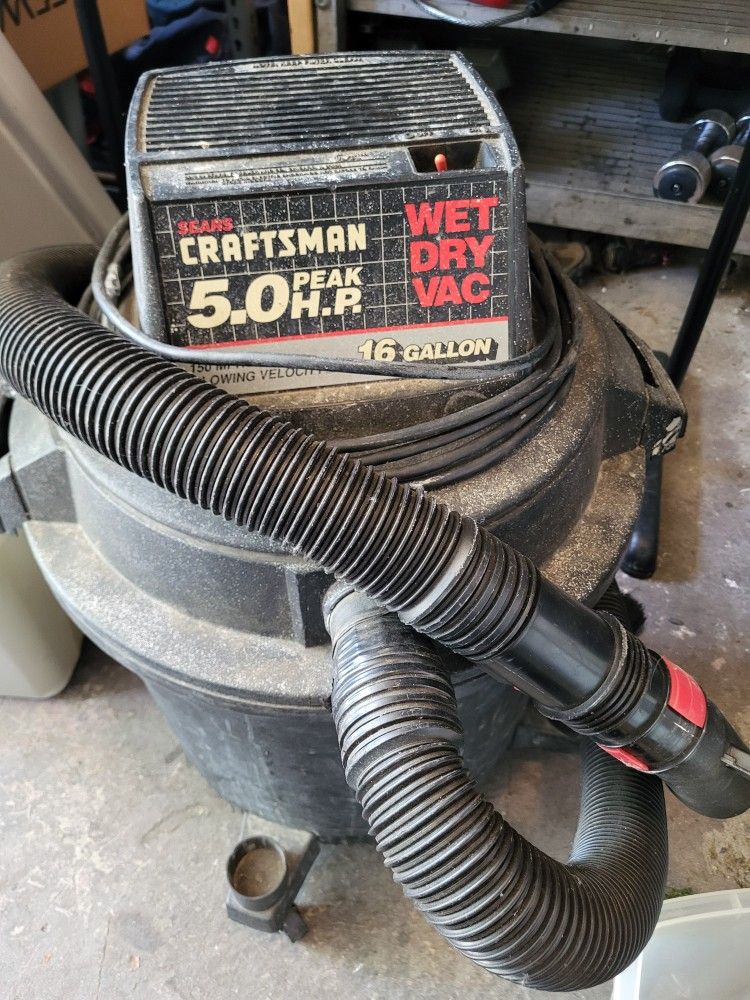 Craftsman 5.0 Shop Vac