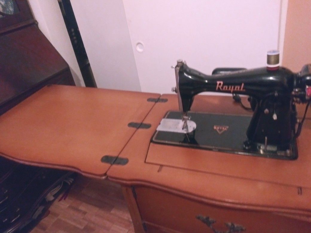 Antique sewing machine