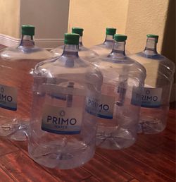 5 gallon water jugs