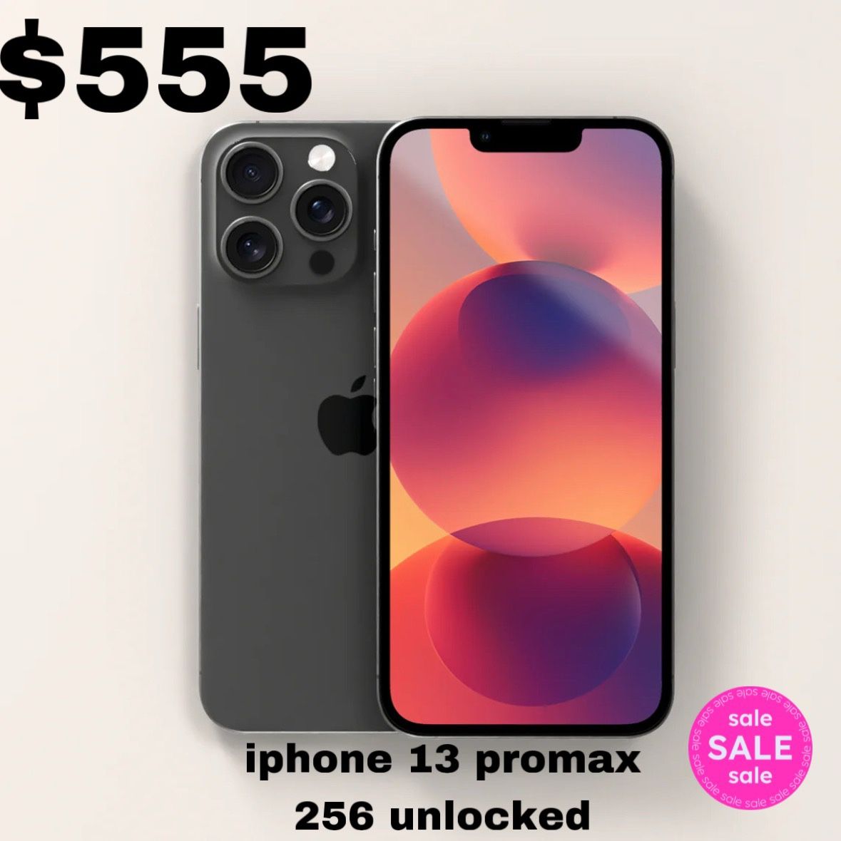 Iphone 13 Promax 256gb