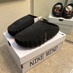 Nike Mind 001 Slide Black Size 8m