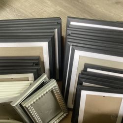 Frames 3/$1 Varied Sizes Used ONCE 5”x7” ABD 7”x9” AND 10”x12” 