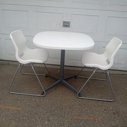 TABLE AND TWO CHAIRS 