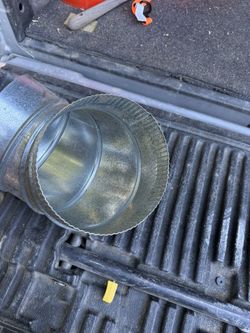 7” 26 g Sheet Metal 90 Degree Elbow