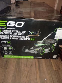 Ego self propelled lawn mower