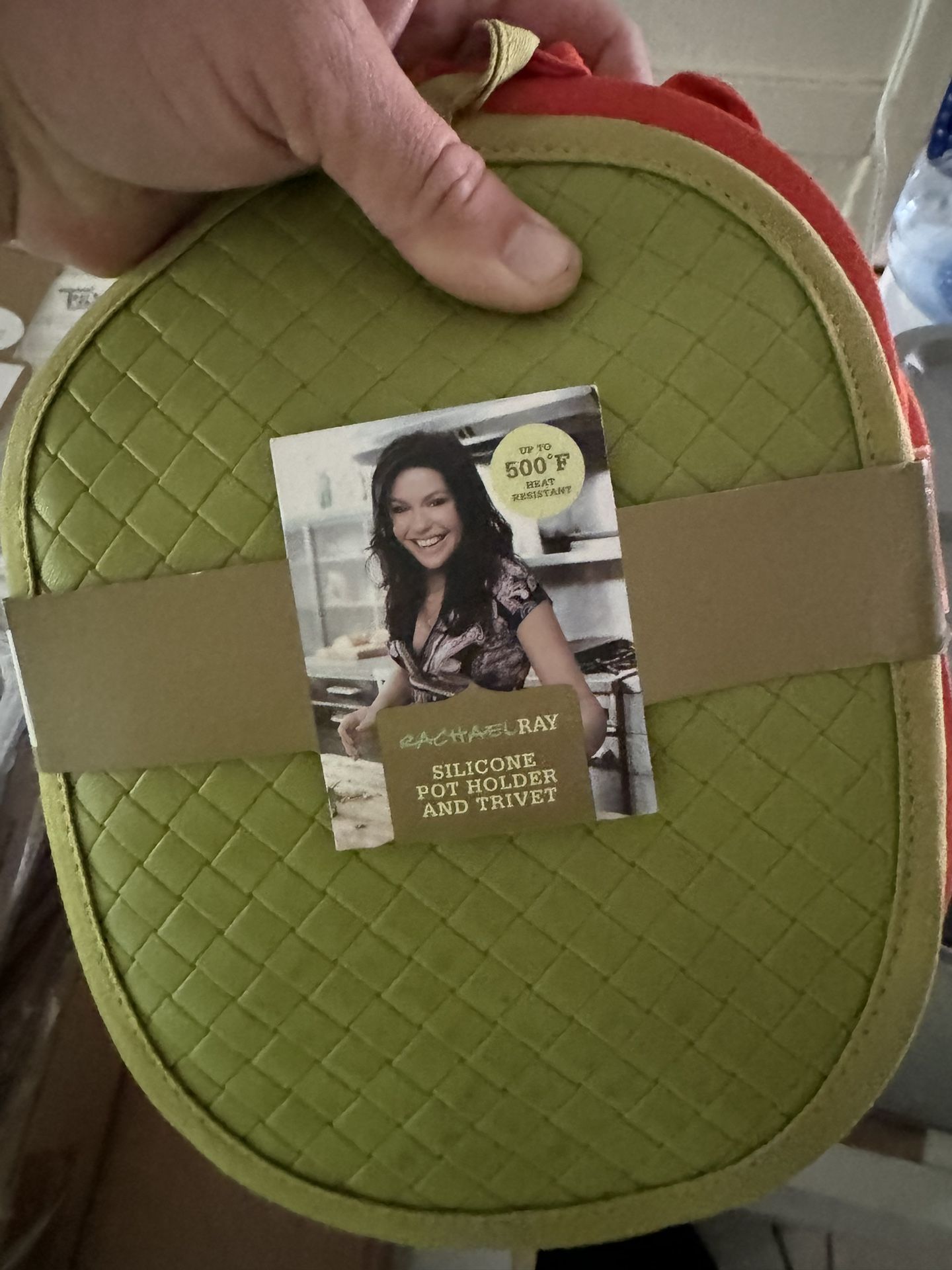 Rachel Ray Silicone Pot Holder And Trivet X4