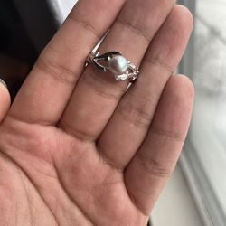 Saltwater Pearl Ring & Pendant