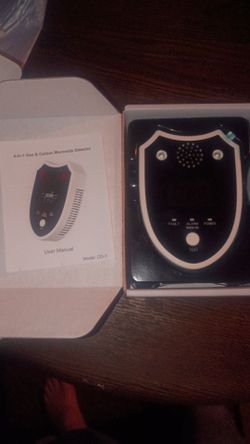 4-in -1 Gas & carbon monoxide detector