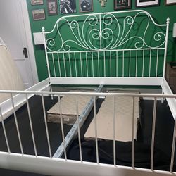 King Size LEIRVIK Bed Frame 
