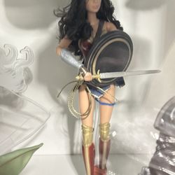 wonder, Woman Doll With Stand