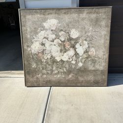 Floral Painting Framed Art