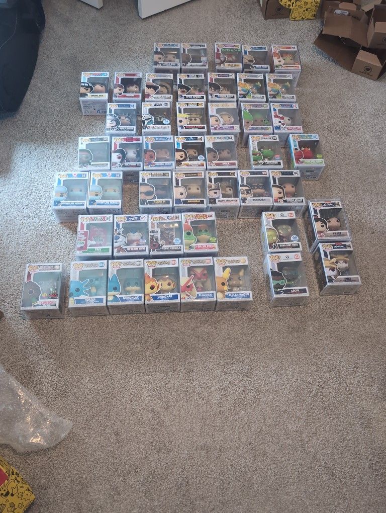 Huge Funko Pop Lot (Including Autographs)