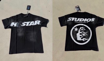 black and white Hellstar tee.