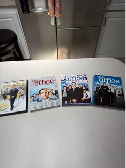 The office - seasons 1-4 dvd sets.