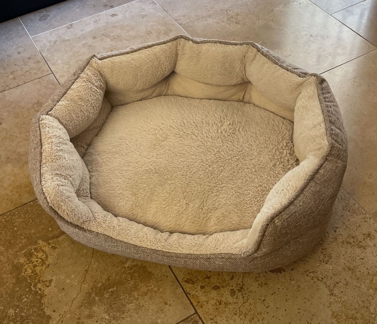 Tan Dog Bed