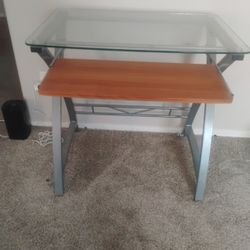 Glass Top Desk
