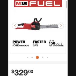Milwaukee Chainsaw 