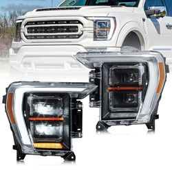 LED Projector Headlights For 2021-2023 Ford F150