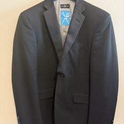 Marc Ecko Men’s Blazer Jacket R38 Black Sport Coat Designer Classic Preppy