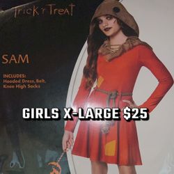 Girls New X-Large Costume 