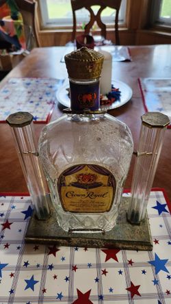Crown Royal Collectors Bottle