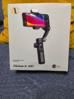 AOCHUAN Smart XE 3-Axis Smartphone Gimbal Stabilizer w/ Magnetic RGB Fill Light