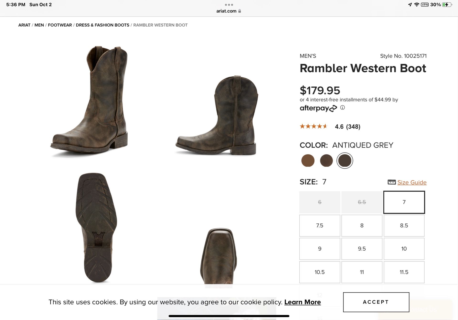 Ariat Rambler Boot