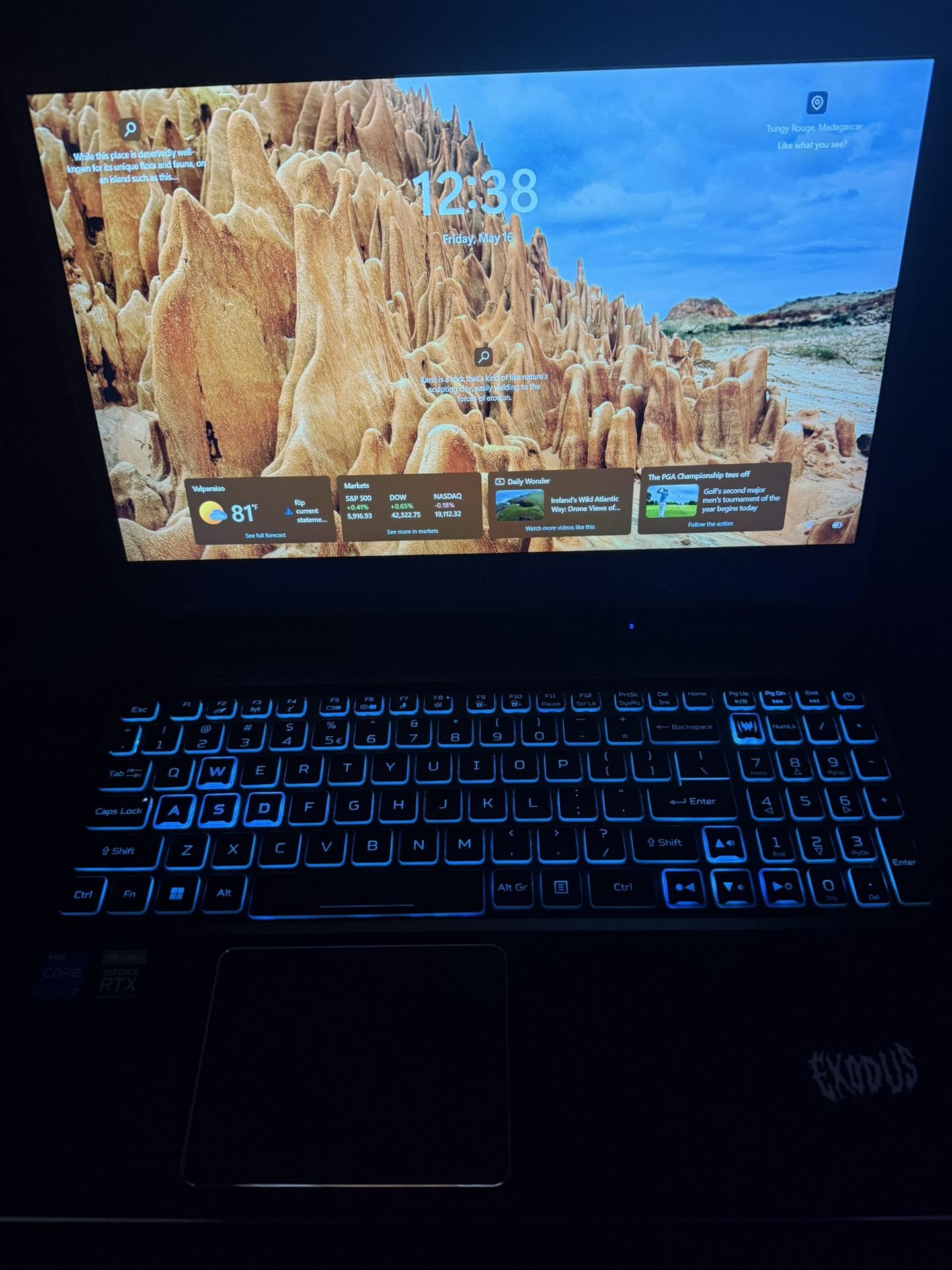 Gaming laptop