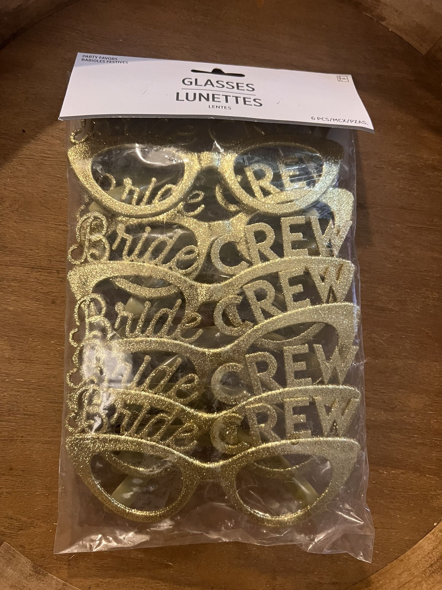 Bride Crew Glasses 