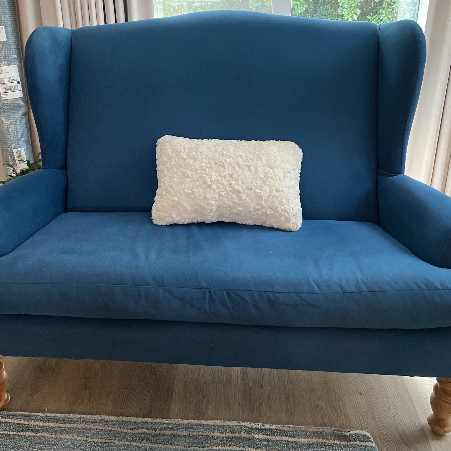 Beautiful Blue 2 Person Couch