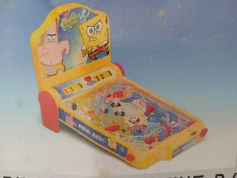 Toy Battery Operated SpongeBob Table Pinball Machine