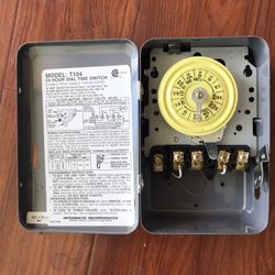 International 24 Hour Dial Time Switch