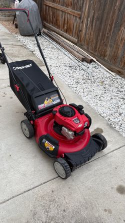 Troy built push mower