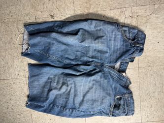 levi’s 569 cut-off denim shorts w34