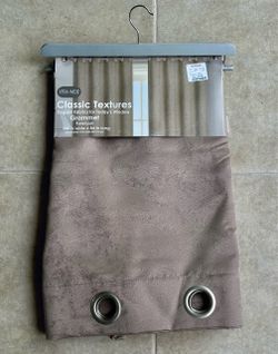 Classic Textures Grommet Curtain Panel Pair