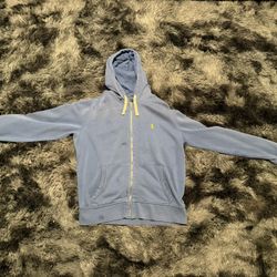 Blue Polo Ralph Lauren Zip Up