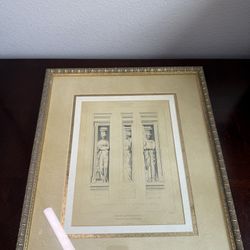 framed architectural engraving from Eugène Rouyer's L'Art Architectural en France, published in Paris around 1863